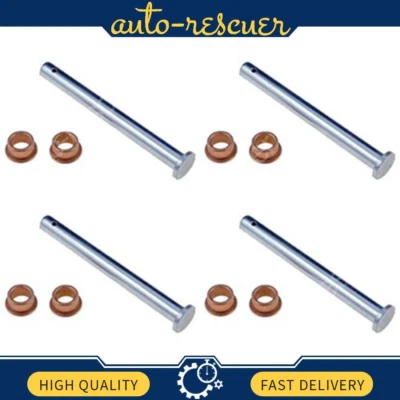 4x Kit de pasador y buje de bisagra de puerta delantera para Ford Mustang 1979~1998 Foto 1 de 2