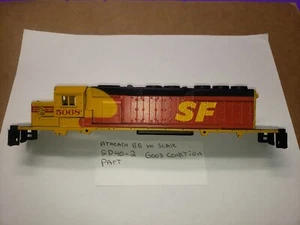 LOCOMOTORA SD40-2 SOLO CARCASA SF 5068 HO ESCALA SD40-2 EXCELENTE ESTADO - Imagen 1 de 15