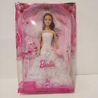Barbie mariage jour scintillant mariée 2008 cheveux marron mattel dans sa boîte