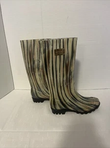 Regenstiefel Nicole Miller New York Rainy Day Pull On Größe 6M - Bild 1 von 7