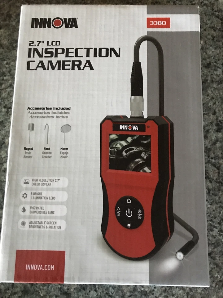 Innova 3380 Color 2.7” LCD Inspection Tool Camera SC