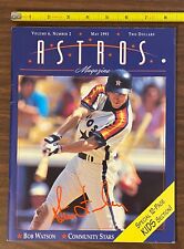 1993 MLB HOUSTON ASTROS Home Game Program Magazine Vol. 6, #3 Steve Finley cover
