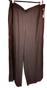 Worthington women's black XXL palazzo pant NWT 42/36 - Picture 1 of 8