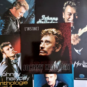 JOHNNY HALLYDAY ♦ LOT de 5 PLAN MEDIAS PROMO ♦ LA CIGALE, LIVRETS, MINI POSTER - Bild 1 von 24