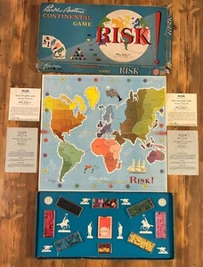 RISK - CONTINENTAL GAME - 1959 - Picture 1 of 6