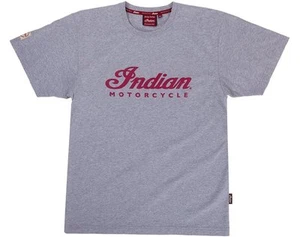 Indian Mens Grey Marl Logo Tee...2863810 - Picture 1 of 2