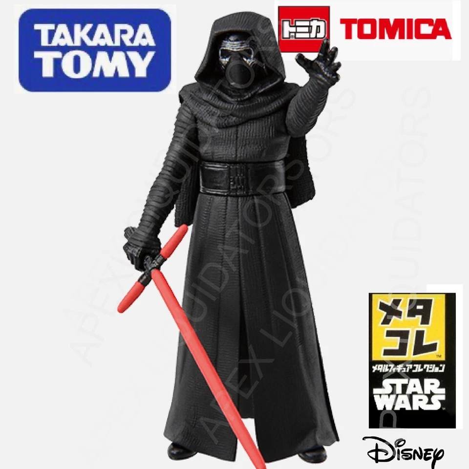 Mini figura de acción Star Wars Kylo Ren 08 Takara Tomy Metacolle Foto 1 de 4