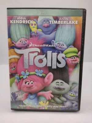 Trolls DVD Widescreen 2016 (Anna Kendrick, Zooey Deschanel, James Corden) - Image 1 of 3