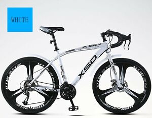 New-White Road Bike-21 Speed Gears-26 Inch Wheels - FREE SUPER FAST DELIVERY!