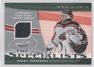 2006-07 Upper Deck Power Play The Specialists Manny Fernandez #S-MF