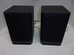 A Pair Of GPX Book Shelf Speakers H2817 Full Response 4.5" Speakers 4 OHM Made - Picture 1 of 10