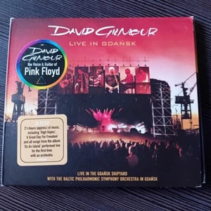 David Gilmour - Pink Floyd - 2 CD Digipak -Live in Gdansk- Prog Rock - Sehr Gut - Imagen 1 de 3