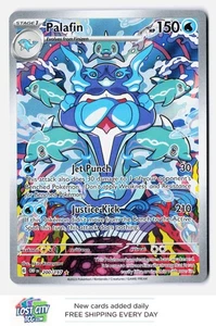 Palafin 200/197 - SV03: Obsidian Flames Illustration Rare Holo NM - Picture 1 of 2