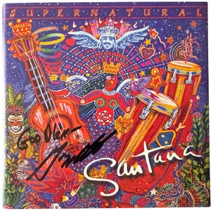 Santana's 'Supernatural' CD -Booklet SIGNED by Gregg Bissonette! - Picture 1 of 3