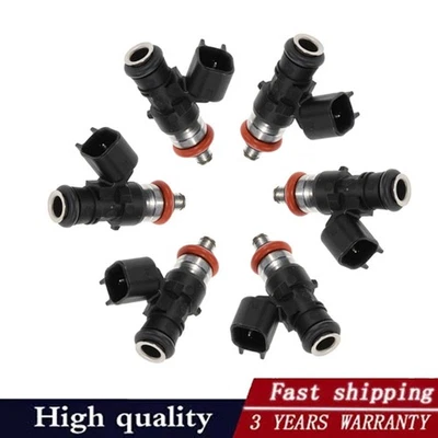 Inyector de combustible BR3Z9F593B de 6 piezas para Ford Edge F-150 Explorer Transit-150/250/350 Foto 1 de 4
