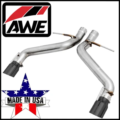 Sistema de escape eje trasero AWE Tuning Track Edition 16-24 Chevy Camaro cupé 6,2 L Foto 1 de 4