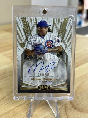 Manuel Rodriguez 2022 Topps Tier One Auto /299 #BOA-MR - Image 1 of 2