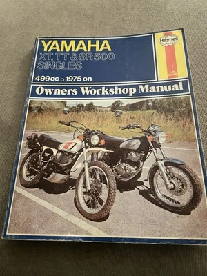 Haynes Vintage Copy Yamaha Xt500 Tt500 Sr500 - Image 1 of 4