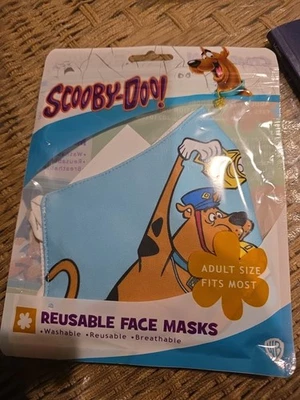 Scooby-Doo Reusable Adult Face Mask, Washable & Breathable - Image 1 of 2