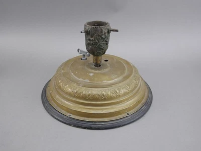 Antigua caja de música giratoria J.C. ECKARDT soporte de árbol de plumas de Navidad ver video Foto 1 de 4