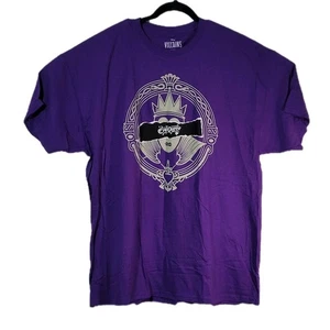 Camiseta gráfica Loot Crate Disney Villians 2XL Evil Queen púrpura/gris - Imagen 1 de 4
