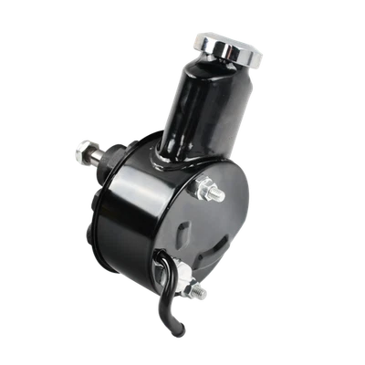 Small Big Block Chevy Saginaw Power Steering Pump SBC BBC 350 454 327 427 Black - Image 1 of 4