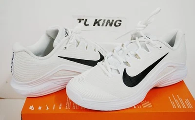 Nike WMNS Air Zoom Vapor 12 HC Tennis White Black FV5554-100 CA - Image 1 of 4