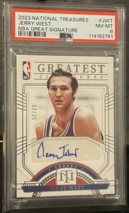 2023 National Treasures Jerry West NBA Great Signature #JWT /25 - Picture 1 of 2