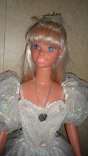 Beautiful 1994 My Size Barbie Bride Doll Clean No Shoes or Veil 