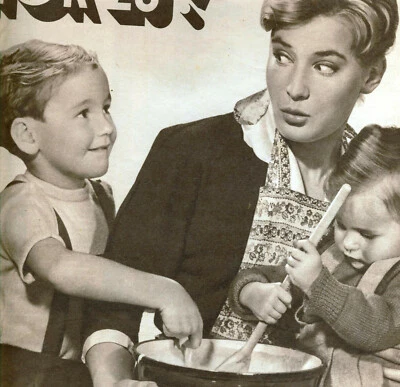 "Baking with Mom" 1955 Program Illustrated LISTEN!  Mecki & Fakire Jokes Yoga - Image 1 of 4