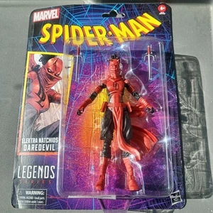 Elektra Natchios Daredevil Marvel Legends Series Spider-Man Hasbro - Picture 1 of 3