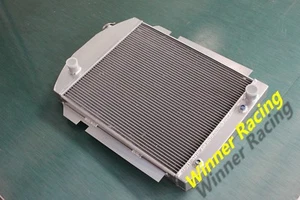 Aluminum Radiator Fit Chevy Pickup/Truck W/SBC/BBC 350 V8/L6 1939-1940 - Picture 1 of 5