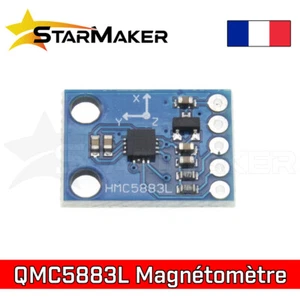 Module GY-273 QMC5883L Capteur de champ magnétique Magnétomètre 3 axes - Imagen 1 de 3