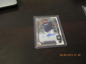 cody ponce rookie auto 2015 bowman chrome 1st card