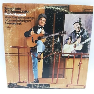 MERLE HAGGARD "Same Train, A Different Time" 2LP 1969-EX Vinyl/Gatefold-Capito - Picture 1 of 3
