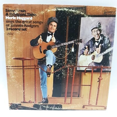 MERLE HAGGARD "Same Train, A Different Time" 2LP 1969-EX Vinyl/Gatefold-Capito - Image 1 of 3
