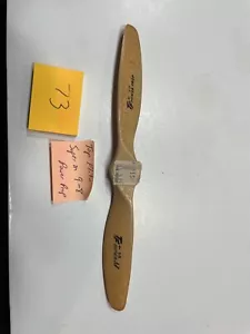 VINTAGE AIRPLANE R/C TOP FLITE WOODEN PROPELLER, 9-8 SUPER-M POWER PROP (73) - Picture 1 of 4