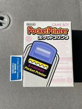 Nintendo pocket printer box with instructions
