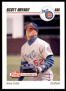 1992 SKYBOX PRE-ROOKIE AAA SCOTT BRYANT RC #97