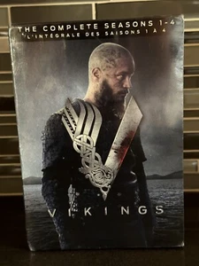 Vikings - The Complete Series 1-4 (15-Disc Set, DVD, 2017) Bilingual - Picture 1 of 4