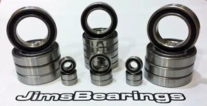 Losi 8ight & 8igtht-T 1.0 , 2.0 3.0 rubber sealed bearing kit Jims Bearings - Picture 1 of 1