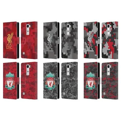 FUNDA BILLETERA LIVERPOOL FC LFC DIGITAL CAMUFLAJE PU CUERO LIBRO PARA TELÉFONOS LG 2 Foto 1 de 4