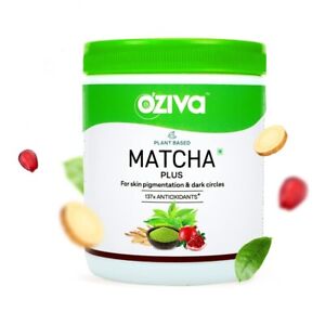 Ziva Plant Based Matcha Plusfor Skin Pigmentation & Dark Circles,50g