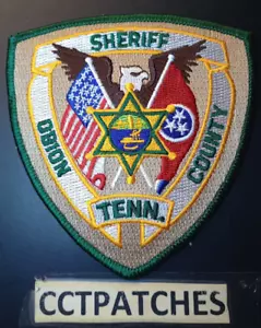OBION COUNTY, TENNESSEE SHERIFF SCHULTERAUFNÄHER TN - Bild 1 von 2
