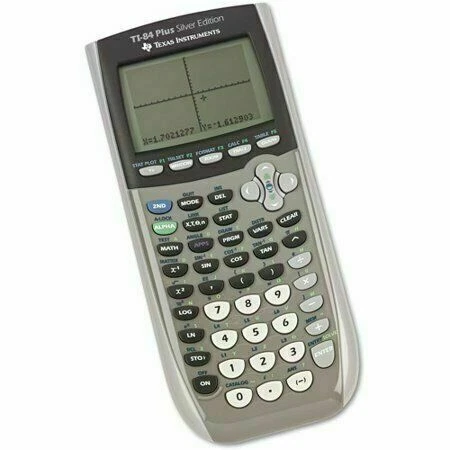 Texas Instruments TI-84 Plus Graphing Calculator - Silver