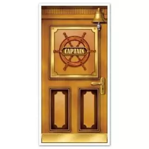 Cruise Ship Door Cover Nautical Marine Life Party Birthday Decoration - Picture 1 of 1