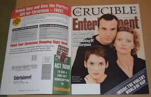 Entertainment Weekly December 6 1996 The Crucible Winona Ryder, Daniel Day-Lewis - Picture 1 of 3