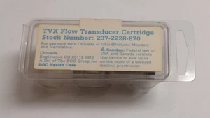 DATEX OHMEDA TVX FLOW TRANSDUCER CARTRIDGE REF: 237-2228-870 New Old Stock - Picture 1 of 3
