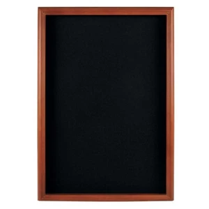 "The Ultimate" Walnut 16x24 Shadow Box Black Backing - Picture 1 of 5