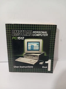 Vintage Amstrad Personal PC1512 - User Instructions Book 1986 retro computer - Picture 1 of 2